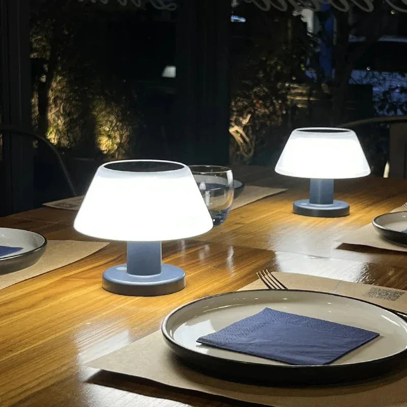 Table Lamp - Solar Powered - LED Lighting