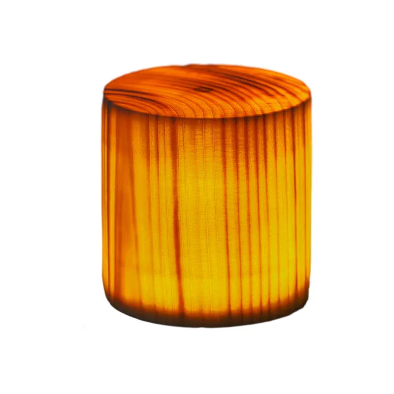 Table Lamp - Touch Control - Wood Finish