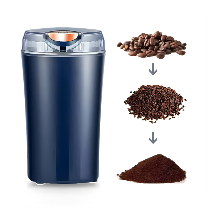 Electric Grinder with Stainless Steel Blades and 60g Capacity