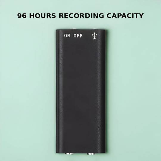 Voice Recorder with Voice Activation and USB Port