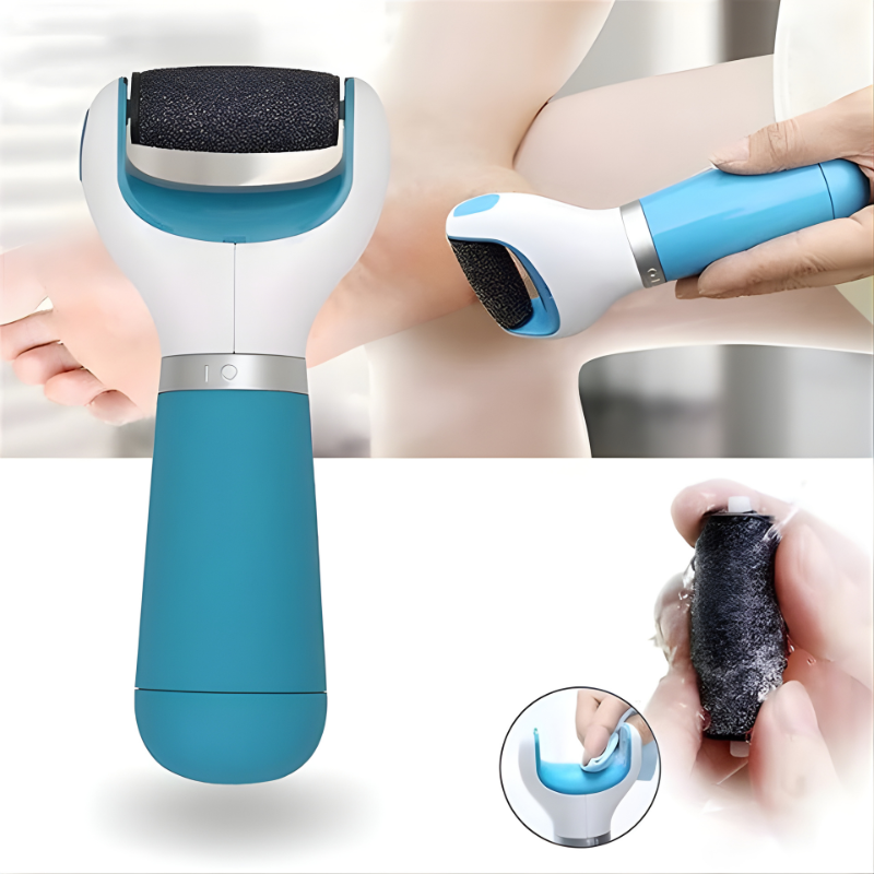 Electric Foot File with Rechargeable Battery and Callus Remover