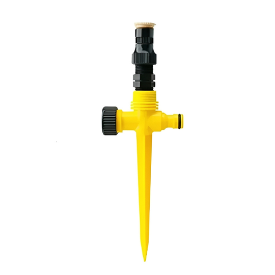 Garden Sprinklers with 360-Degree Rotation and Adjustable Spray