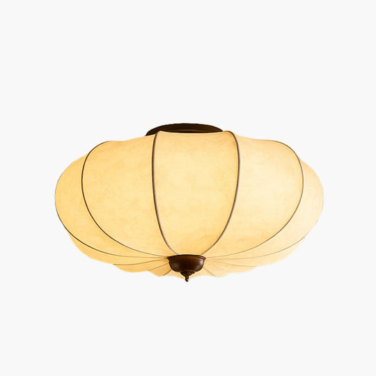 Ceiling Light - Silk Shade - Modern Design
