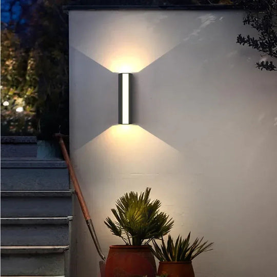Wall Light - Outdoor LED - Vertical Fixture