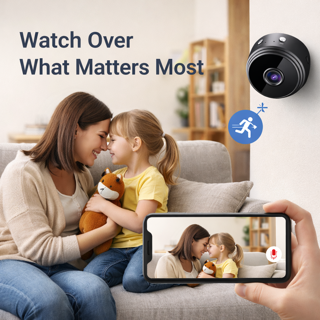Wireless Camera with Live Feed and Audio
