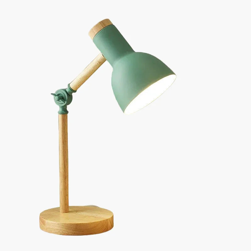 Wooden Table Lamp - Bedside Lamp - Adjustable Design - Luvonic