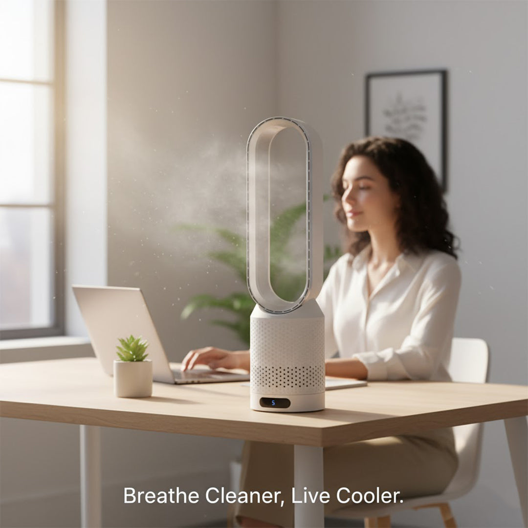 Air Cooler with UV Purification and Ionization