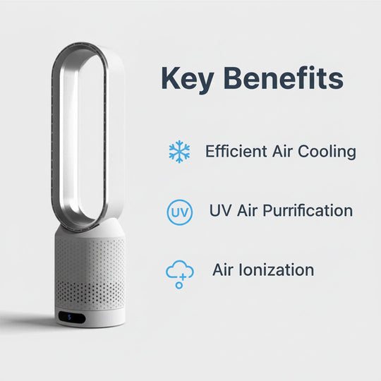 Air Cooler with UV Purification and Ionization