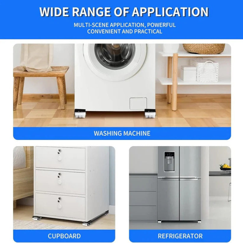Appliance Roller with Adjustable Height and Wheeled Base