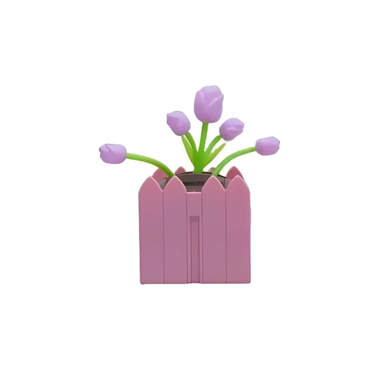 Car Ornament with Solar Power and Bobble Head