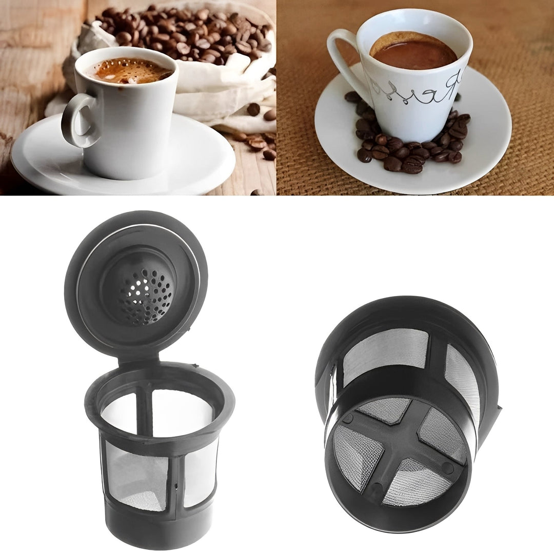 Coffee Filters with Reusable Design and Stainless Steel Screen