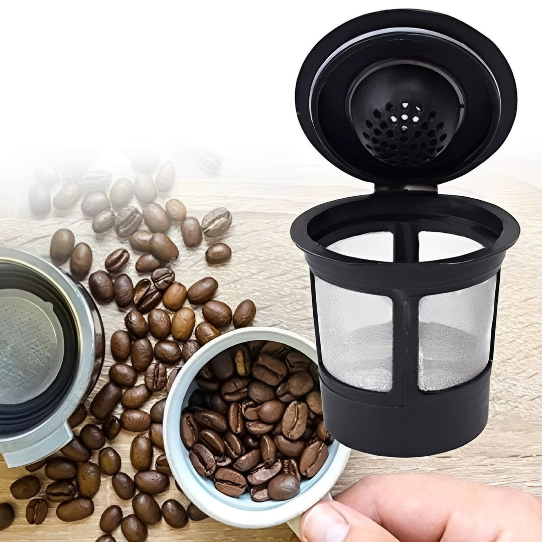 Coffee Filters with Reusable Design and Stainless Steel Screen