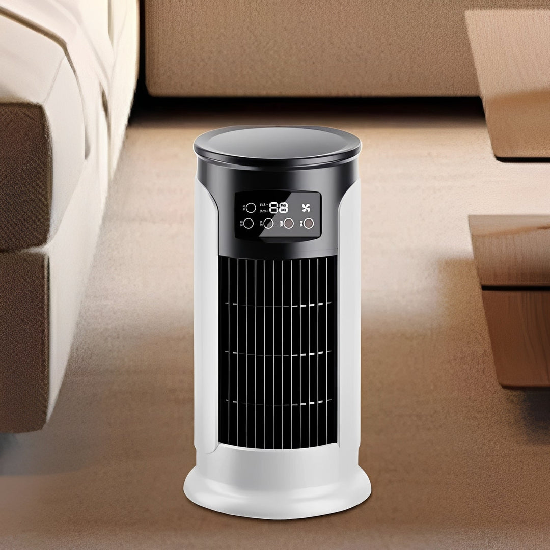 Cooling Fan with Portable Design and Water Reservoir