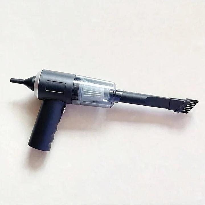 Cordless Car Vacuum with USB Charging and Handheld Design