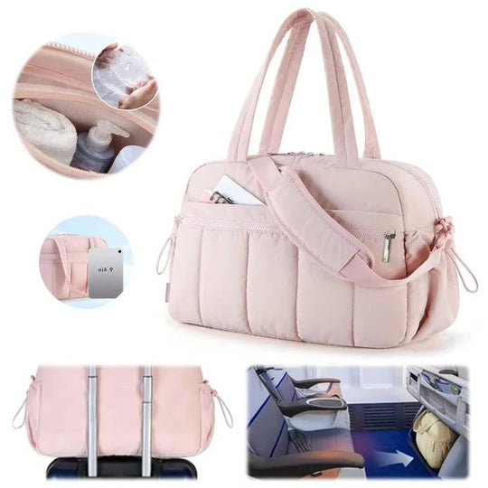 Cosmetic Bag with Travel Pouch and Toiletry Organizer
