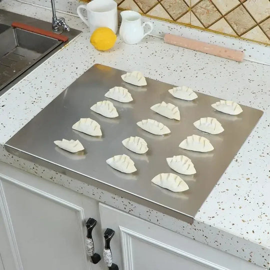 Cutting Board with Stainless Steel Surface and Durable Design