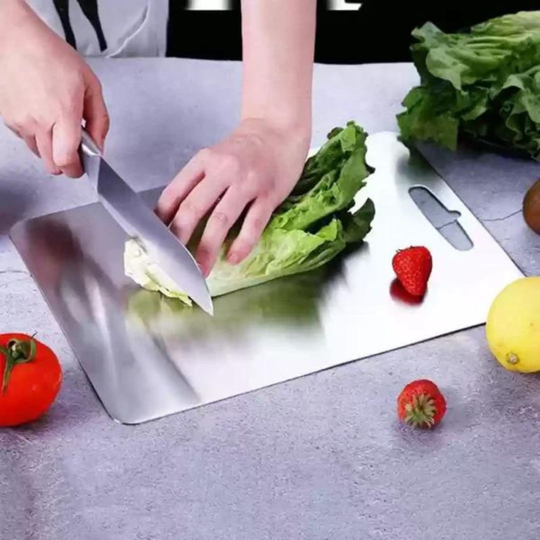 Cutting Board with Titanium Surface and Durable Design