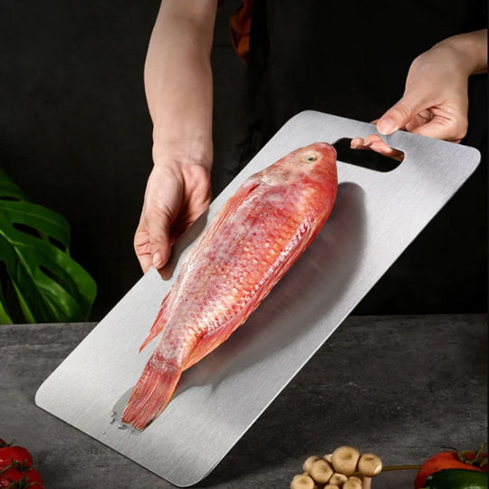 Cutting Board with Titanium Surface and Durable Design