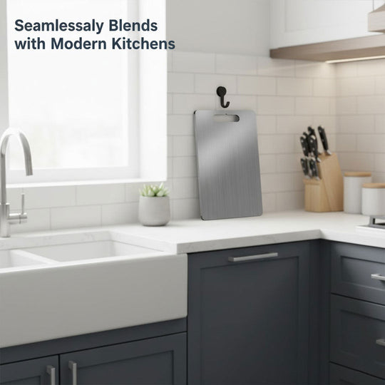 Cutting Board with Titanium Surface and Durable Design