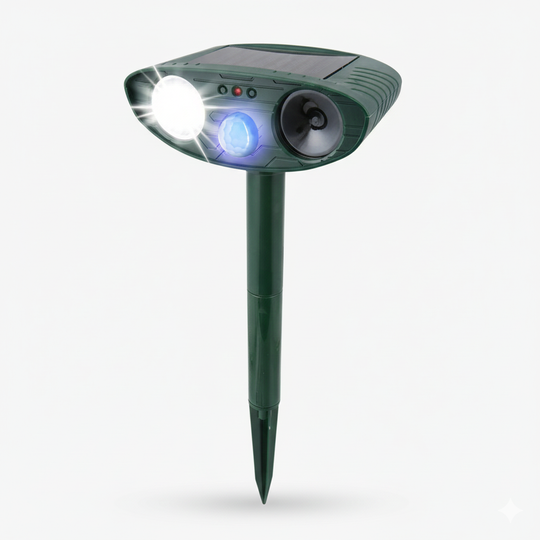 Deer Repellent with Solar Power and Motion Detection