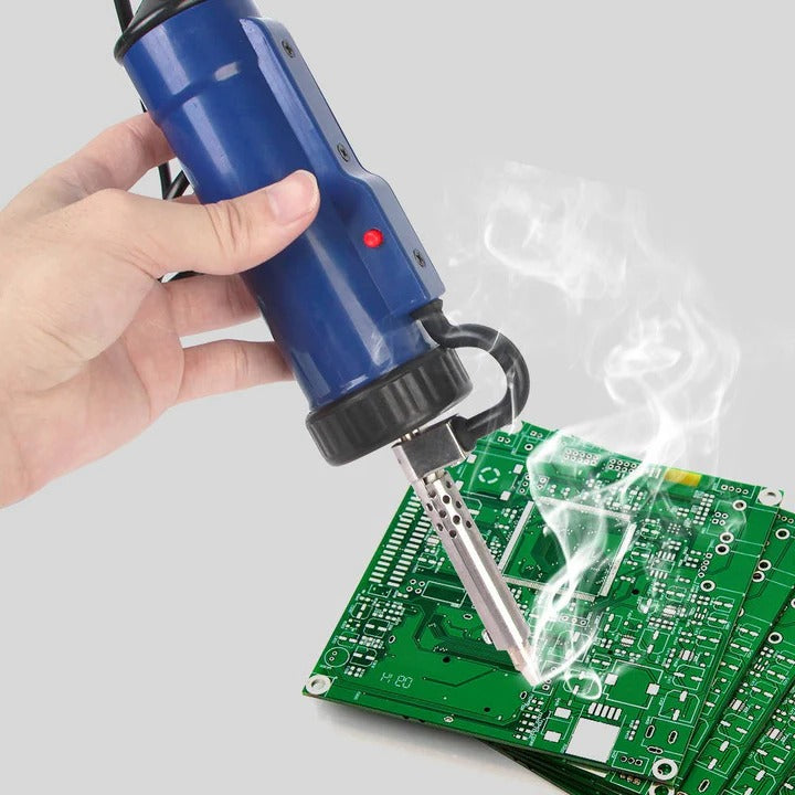 Desoldering Tool with Trigger Control and Three Nozzles
