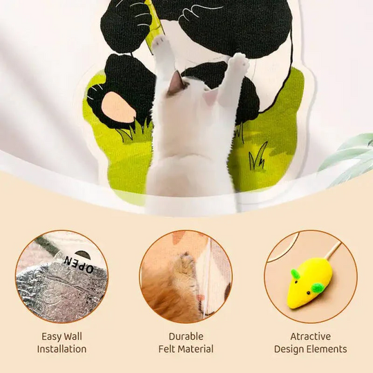 Cat Furniture with Wall Mount and Scratching Surface