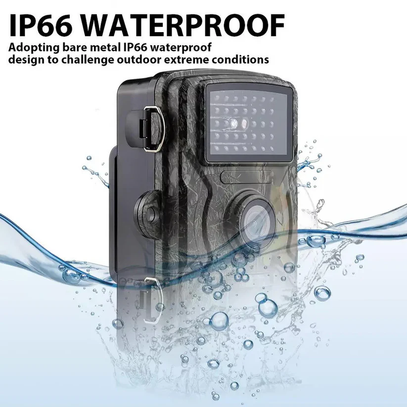 Wildlife Camera with Night Vision and Motion Detection