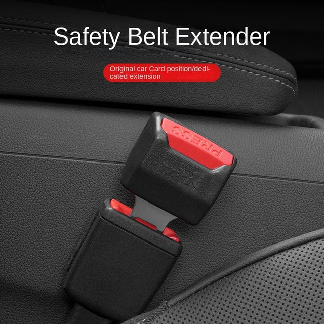 Car Seat Belt Extender with Adjustable Clips and Safety Design