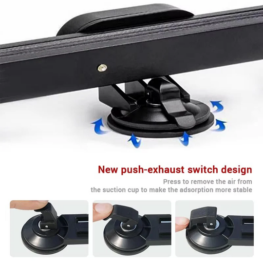 Car Sunshade with Retractable Design and Dual Windshield Coverage