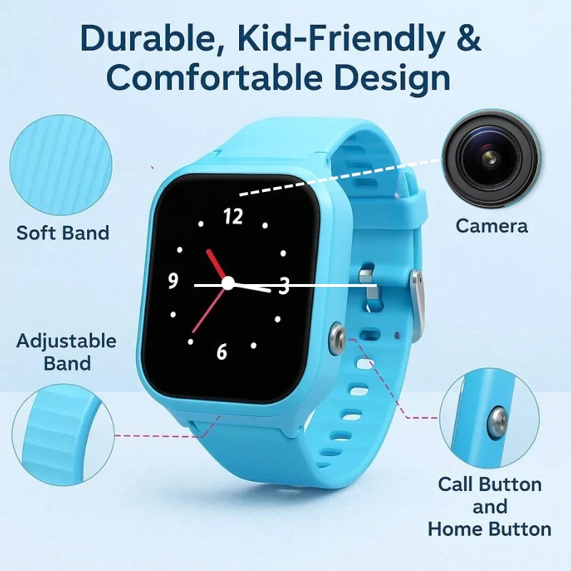Kids Smart Watch with GPS Tracking and Safety Alerts