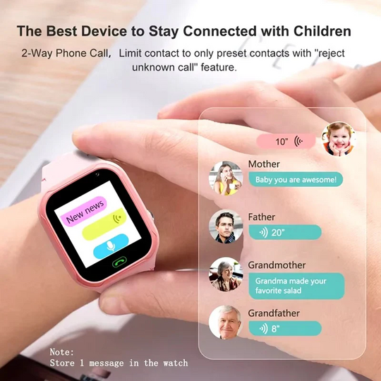 Kids Smart Watch with GPS Tracking and Safety Alerts