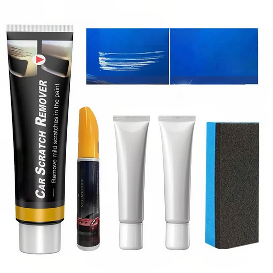 Car Scratch Repair Kit with Deep Scratch Remover and Clear Coat