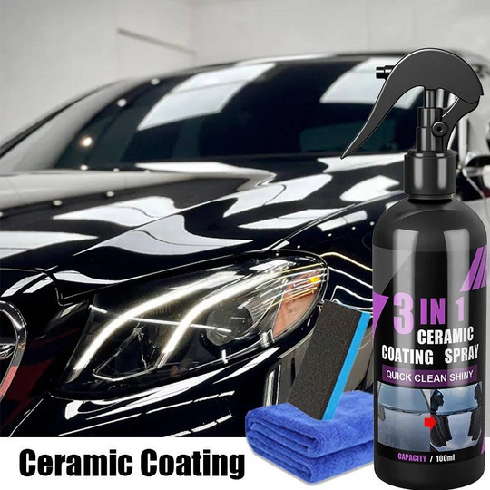 Car Protection with Durable Ceramic Shield and Gloss Finish