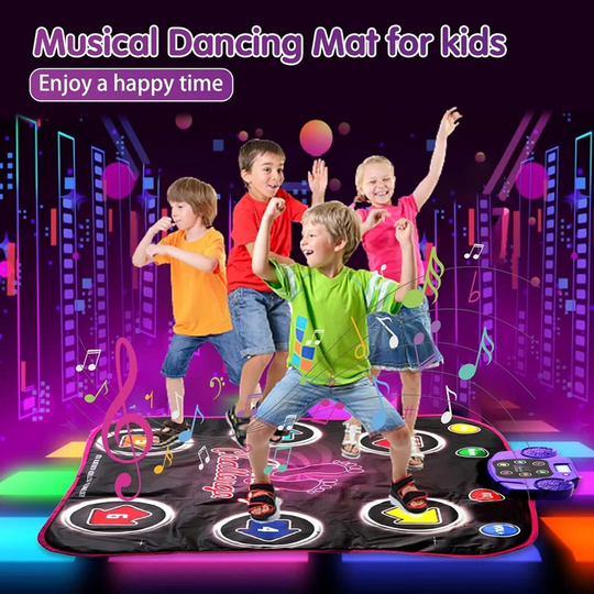 Dance Mat with Interactive Levels and Fun Challenges