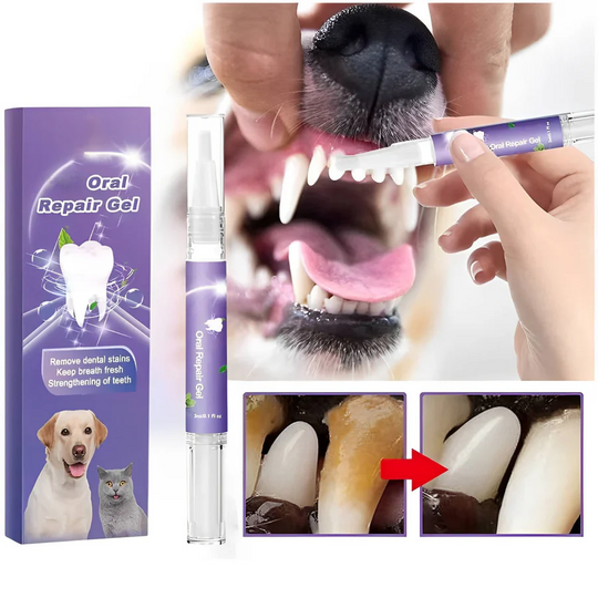 Dog Oral Care Gel with Repair Formula and Soothing Properties