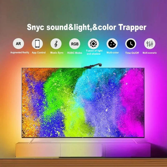 LED TV Backlight with Remote Control and Color Options