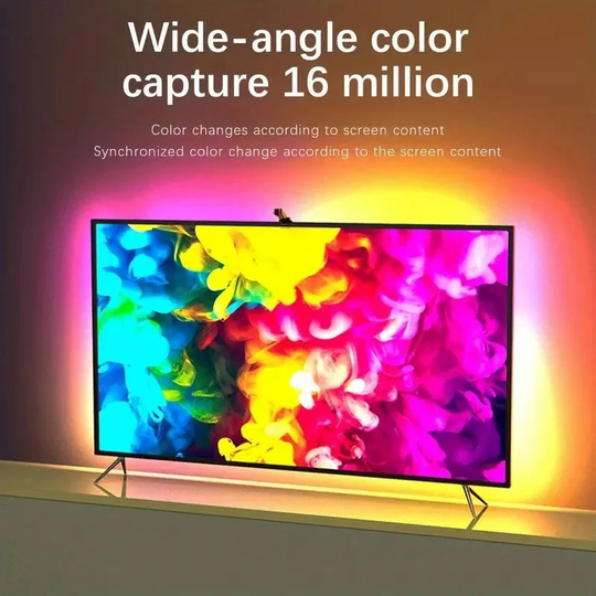 LED TV Backlight with Remote Control and Color Options
