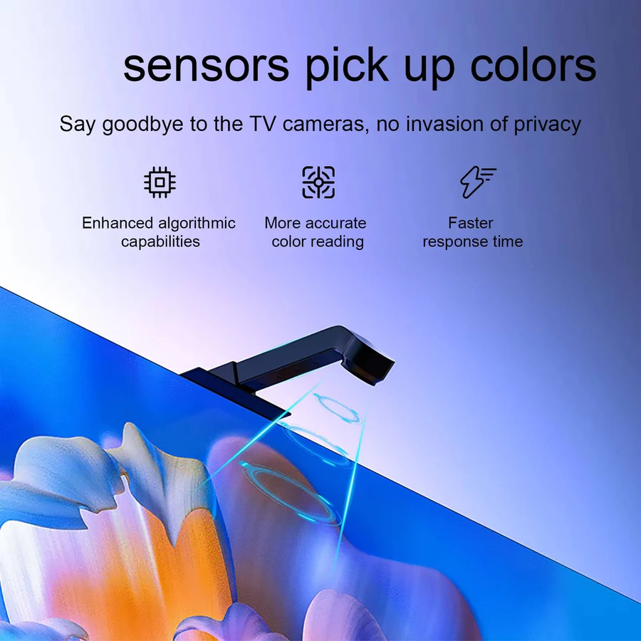 LED TV Backlight with Remote Control and Color Options