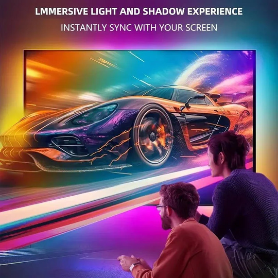 LED TV Backlight with Remote Control and Color Options