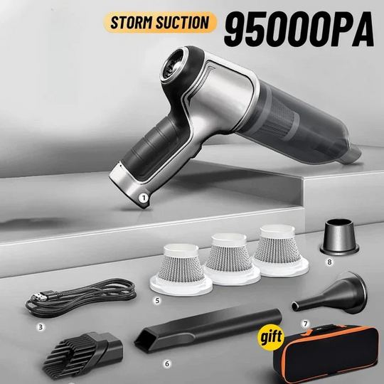 Vacuum Cleaner with Cordless Design and High Power