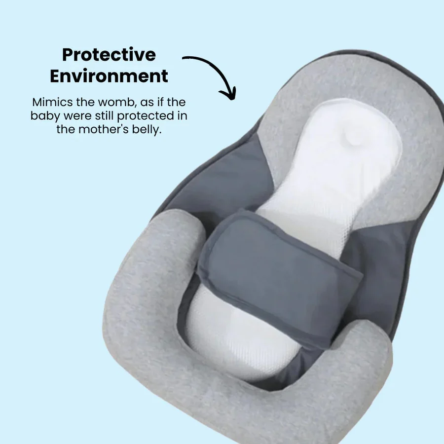 Infant Pillow with Anti-Spit-Up Design and Supportive Comfort