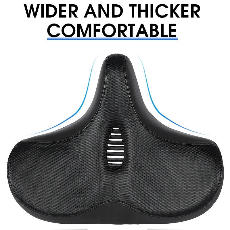 Bike Saddle with Memory Foam and Ventilation