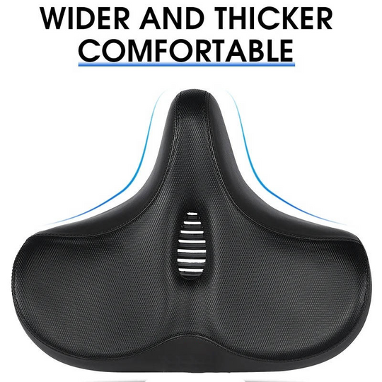 Bike Saddle with Memory Foam and Ventilation