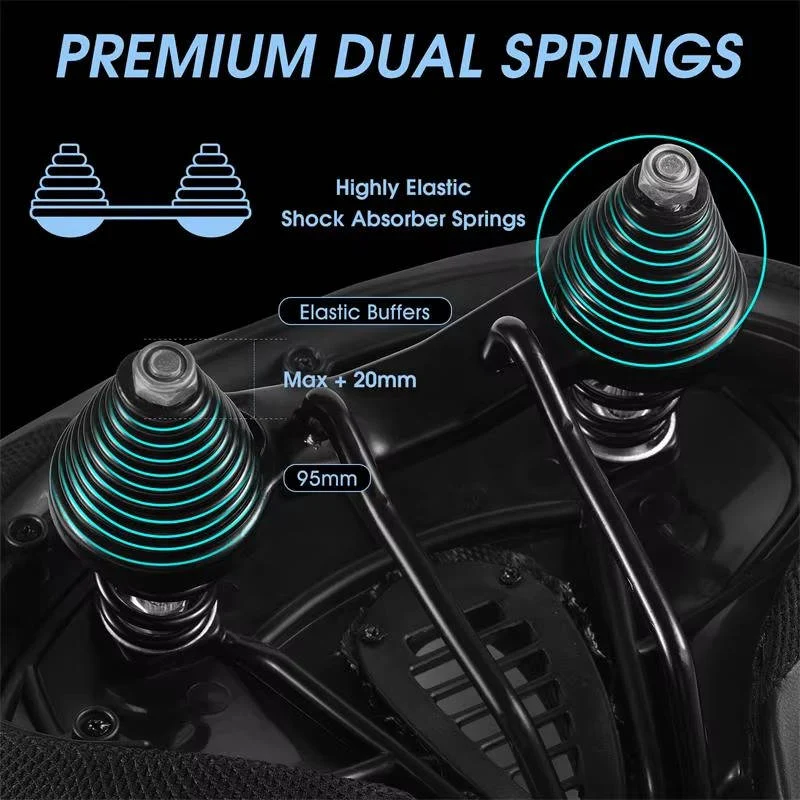 Bike Saddle with Memory Foam and Ventilation