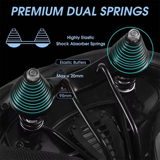 Bike Saddle with Memory Foam and Ventilation