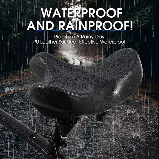 Bike Saddle with Memory Foam and Ventilation