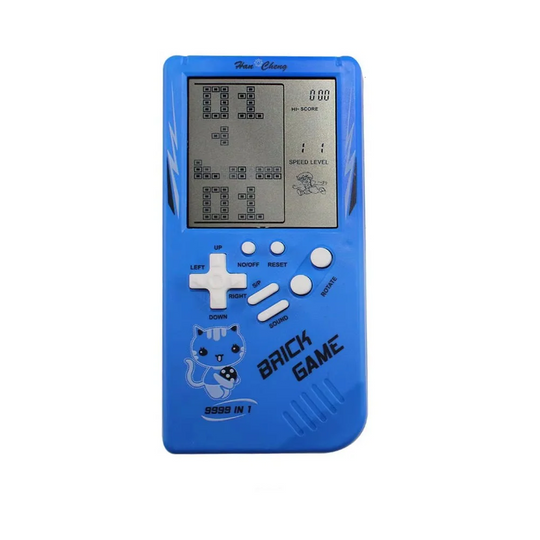 Classic Game Console with Portable Design and Kid-Friendly Games