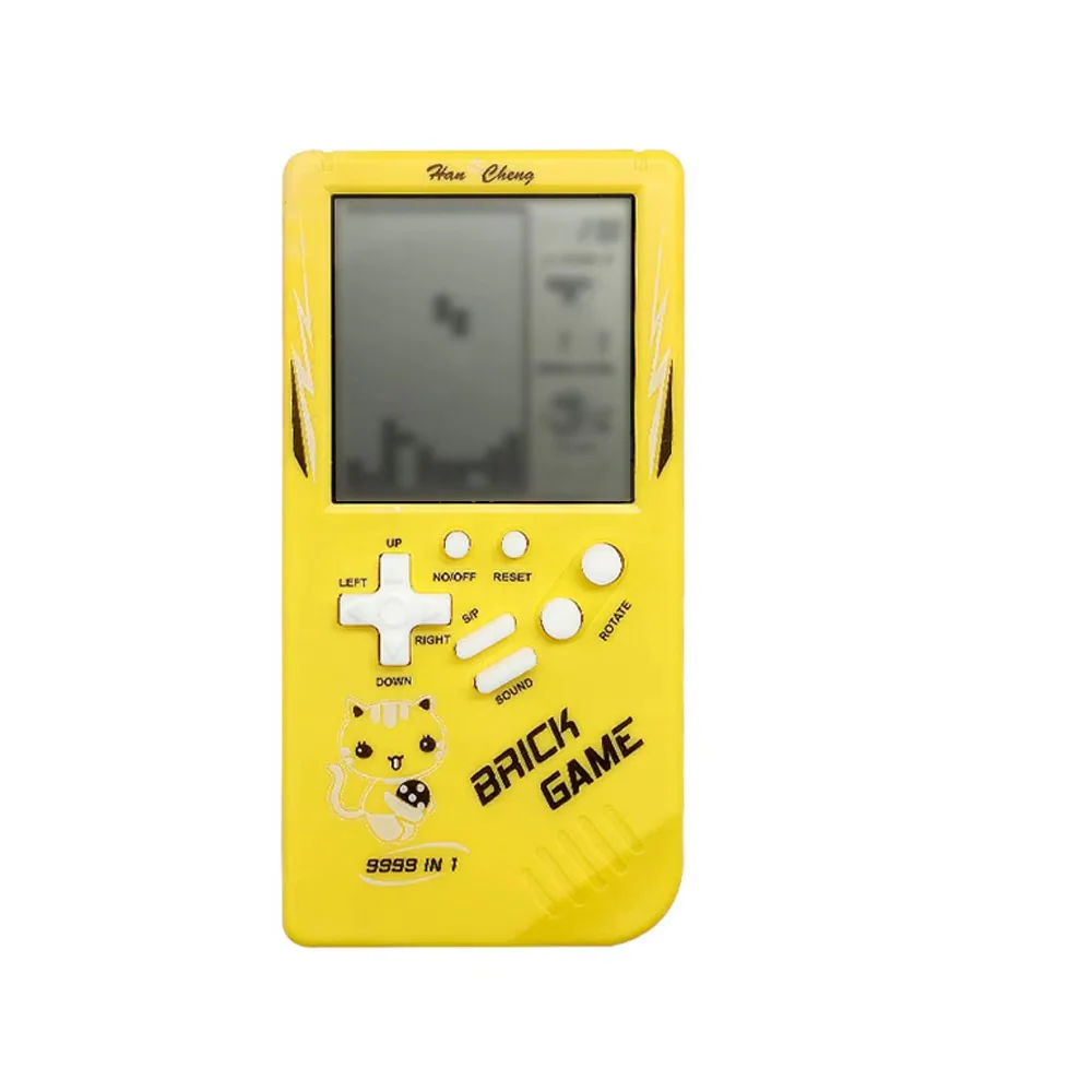 Classic Game Console with Portable Design and Kid-Friendly Games