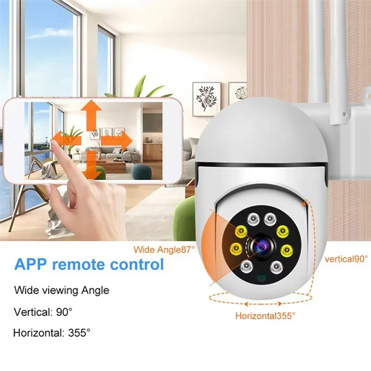 Wireless Security Camera with 1080P HD and Night Vision