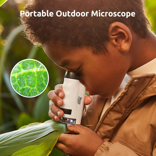 Kids' Microscope with Portable Design and Mini Size